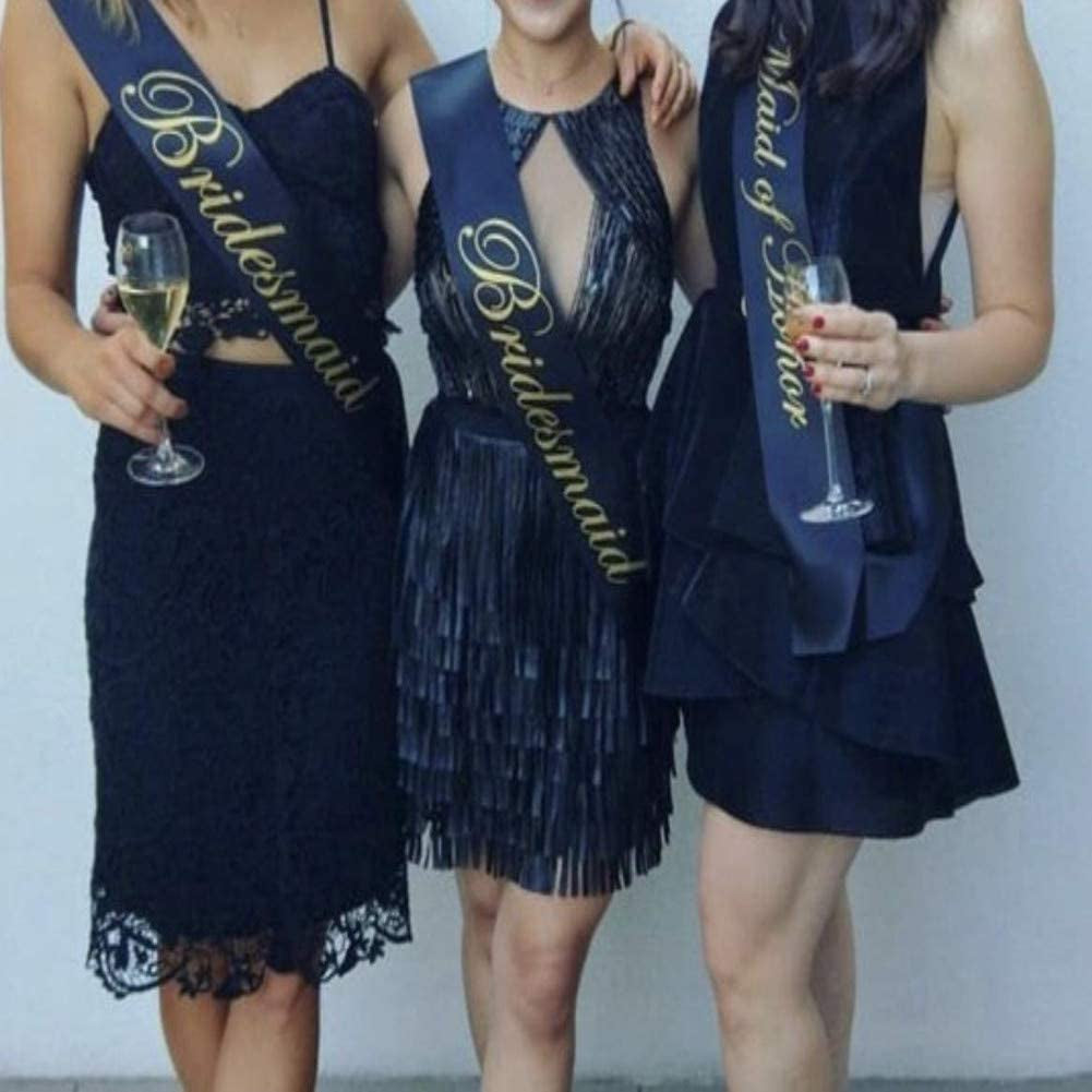 Bridal Shower Bachelorette Party Satin Sash Set:1 Bride to Be Sash, 11 Bride Tribe Sash, 1 Pcs Veil with Comb, 13 Pack Bride Tribe Wedding Decorations Kit for Hen Party, Eng (12 Pcs Sash + 1 Pcs Veil) Apparel & Accessories > Clothing Accessories > Sashes Whrsinlor   