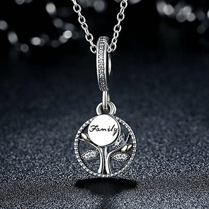 Everbling Nature Tree of Life Leaves Poetic Blooms Daisy Flower 925 Sterling Silver Bead Fits European Charm Bracelet Apparel & Accessories > Jewelry > Bracelets Everbling   