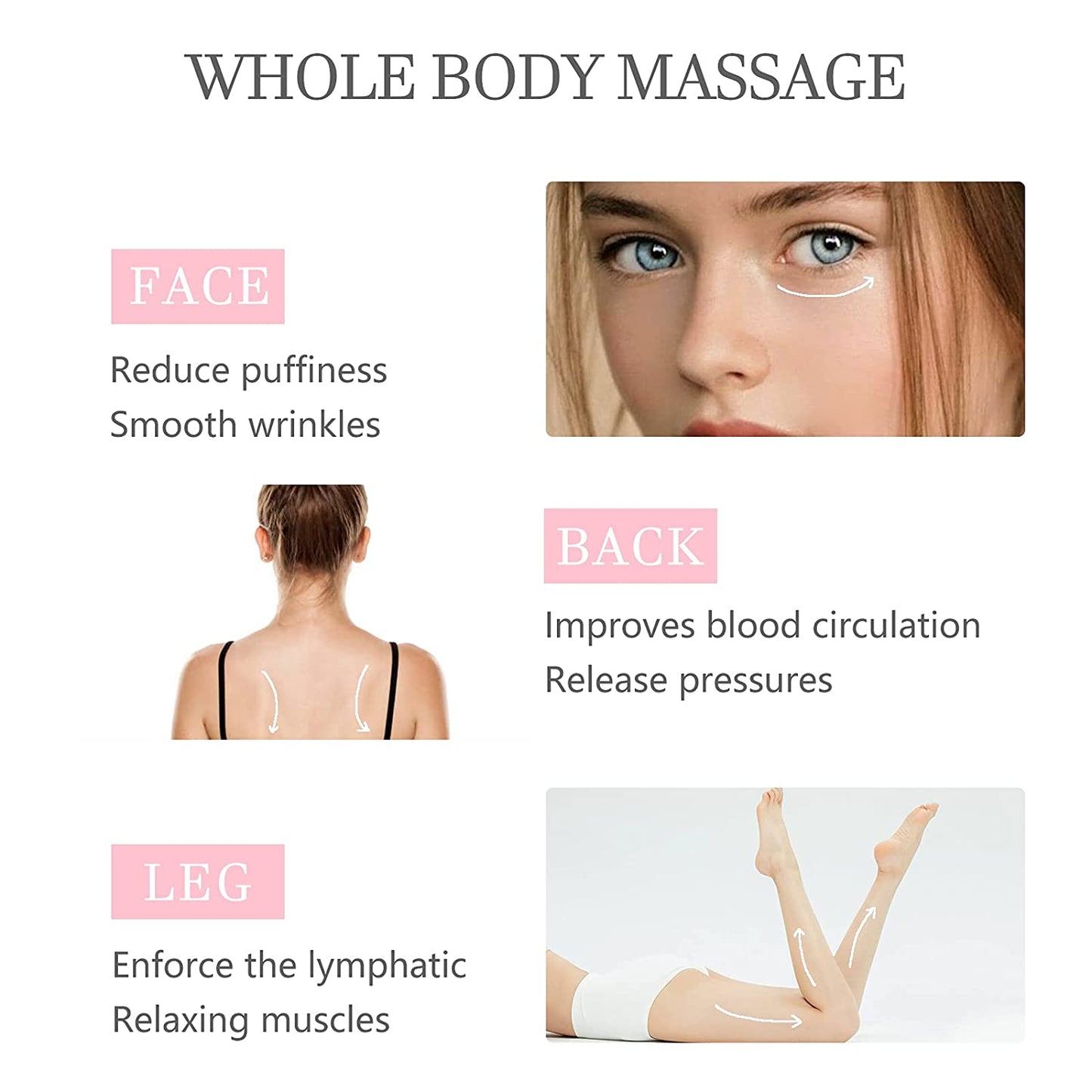 Gua Sha Facial Tools, Kugge Natural Rose Quartz Gua Sha Stone for Anti-Aging, Reduce Puffiness, Guasha Massage Tool for Face & Body SPA Health & Beauty > Personal Care > Cosmetics > Cosmetic Tools > Skin Care Tools Kugge   
