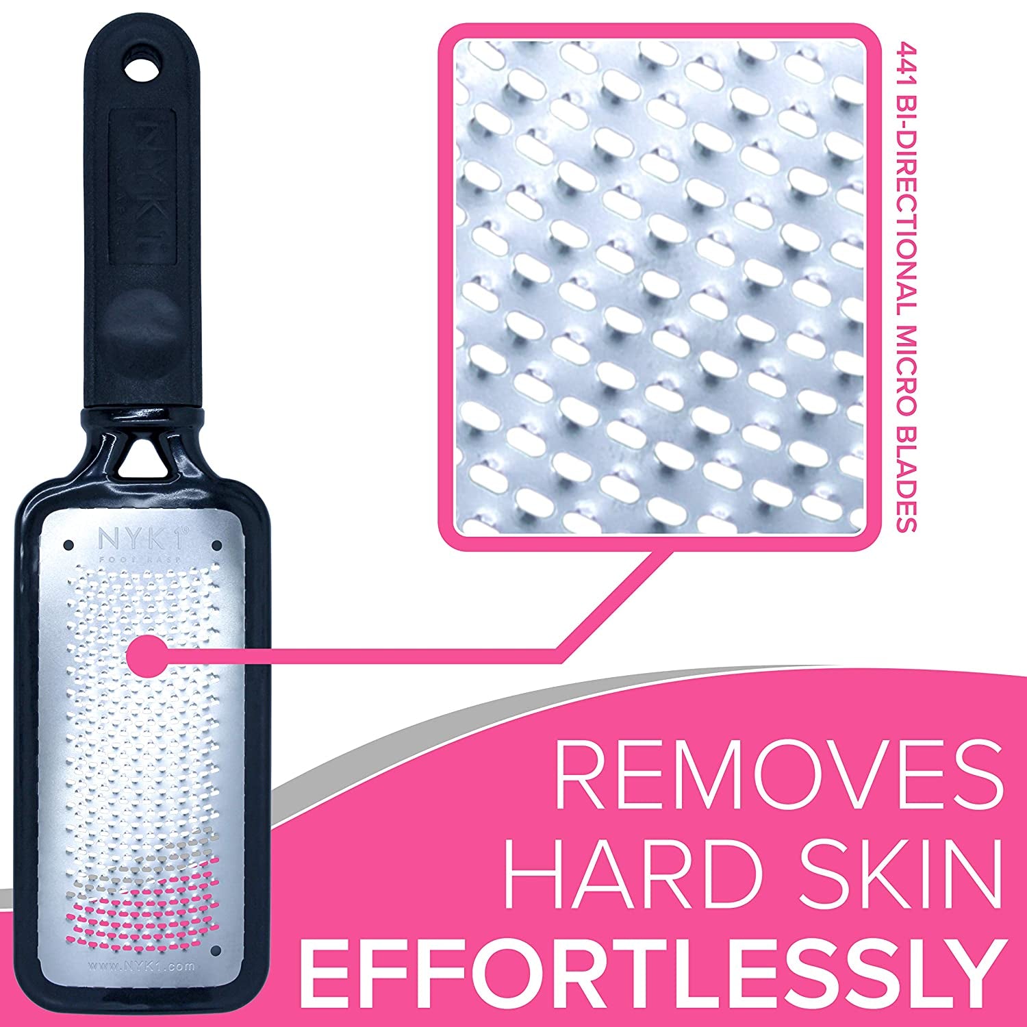 Pedicure Rasp for Dry Hard Skin - BEST SELLING Foot File GENUINE MEGAFILE Heel Care Callus Remover Dry Dead Skin Egg Corn Sander Scrubber Pumice Stone Alternative Ped Pedi Grater Files Add on Item Health & Beauty > Personal Care > Foot Care NYK1   