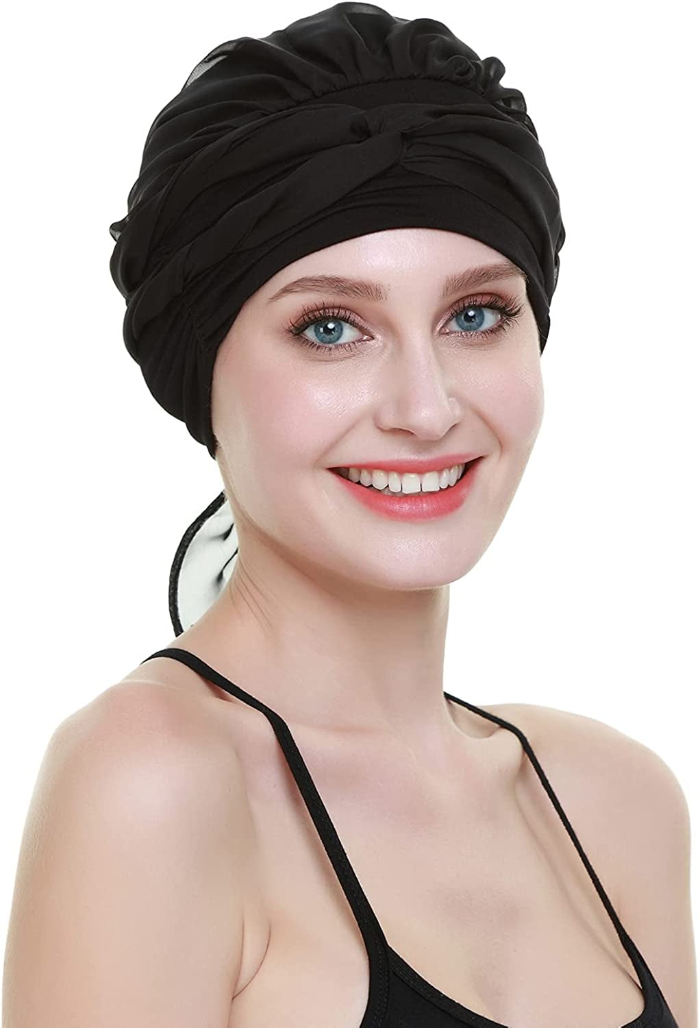 Chemo Headwear Headwrap Scarf Cancer Caps Gifts for Hair Loss Women Apparel & Accessories > Clothing Accessories > Bandanas & Headties FocusCare   