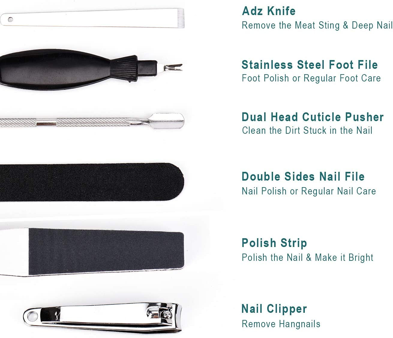 Lanvier Foot File Rasp Kits Professional Pedicure Tools to Remove Callus, Dead Skin and Other Foot Care for Women Men Home Health & Beauty > Personal Care > Foot Care Lanvier   
