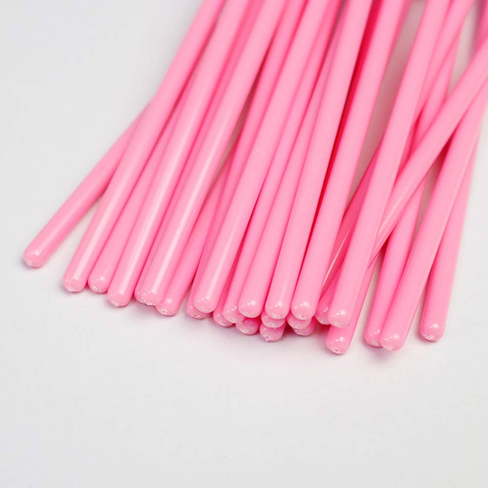 Eyelash Spoolie Brushes 100PCS Mascara Wands Eyebrow Brush Cleaner Applicator Makeup-Tools False Eyelashes Extension (100PCS PINK BRUSHES) Health & Beauty > Personal Care > Cosmetics > Cosmetic Tools > Makeup Tools FANJEIS   
