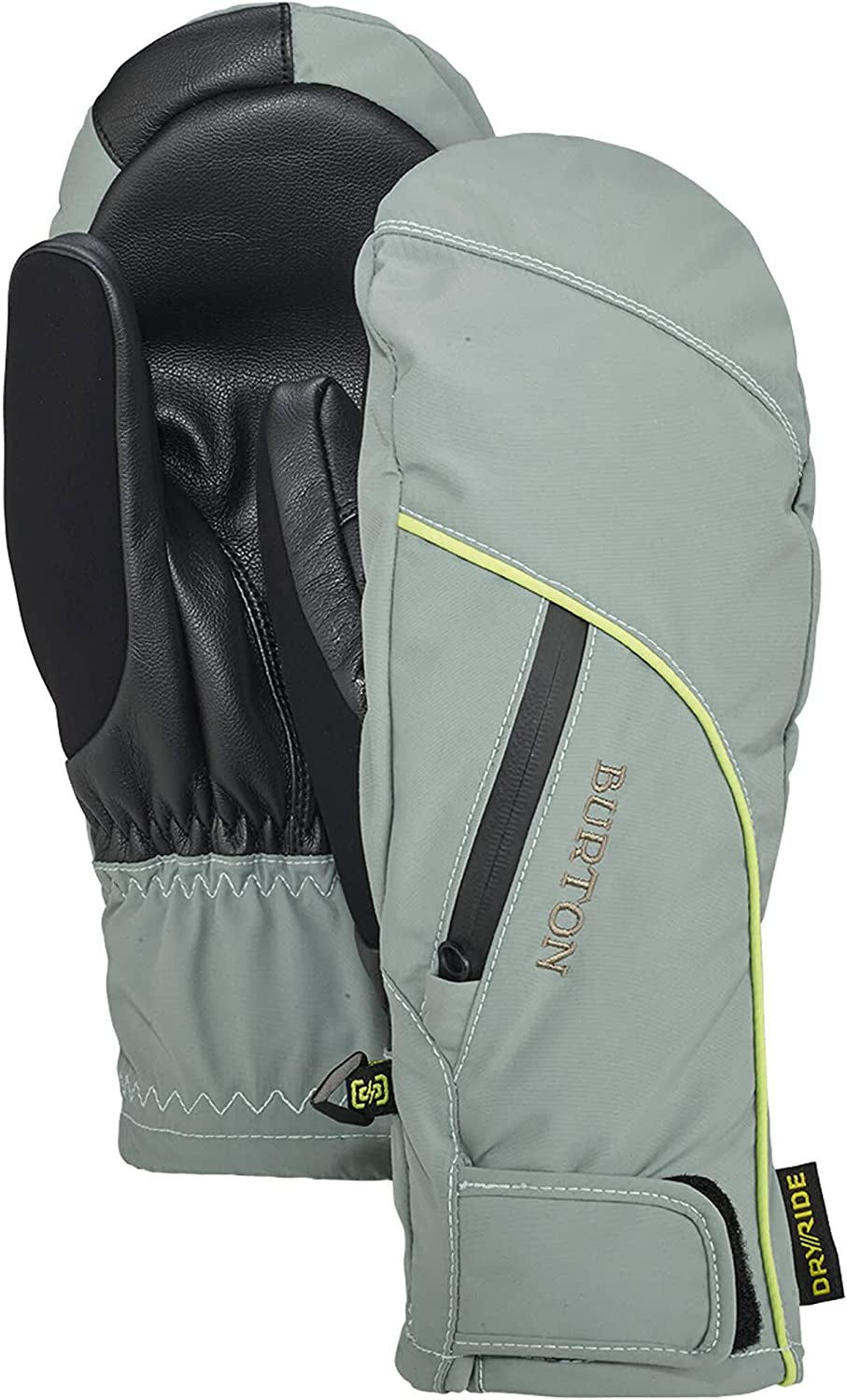 Burton Women'S Baker 2 in 1 under Mitten Apparel & Accessories > Clothing Accessories > Gloves & Mittens Burton Snowboards Aqua Gray Small 