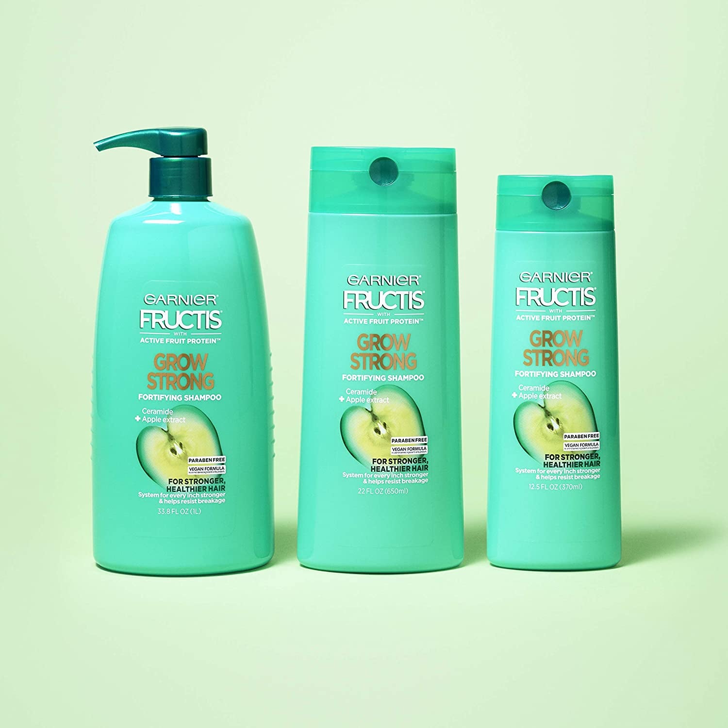 Garnier Hair Care Fructis Grow Strong Shampoo, 12.5 Fluid Ounce Health & Beauty > Personal Care > Hair Care Garnier   