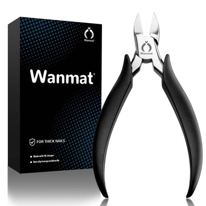 Wanmat Toenail Clippers for Thick Nails,Nail Clippers for Seniors Toe Nail Clippers Adult Long Handle Safety Ingrown Toenail Tool Fingernail Clippers Health & Beauty > Personal Care > Cosmetics > Cosmetic Tools > Nail Tools Wanmat 1p  