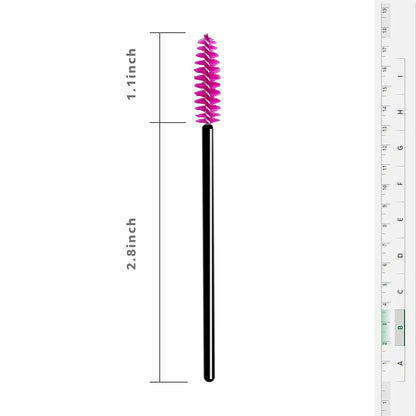 Disposable Mascara Wands 500PCS, Disposable Mascara Applicators Multicolored 10 Colors, ECBASKET Mascara Brushes, Eyelash Eyebrow Brushes, Cosmetic Brush Makeup Tools Kit Health & Beauty > Personal Care > Cosmetics > Cosmetic Tools > Makeup Tools ECBASKET   
