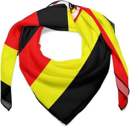 Buonota Ukrainian Flag Fashion Square Scarf Neck Scarf Head Scarf Shawl, Very Suitable for Events, Parties, Weddings, Travel, Birthday Gifts Apparel & Accessories > Clothing Accessories > Scarves & Shawls Buonota White-style-2  