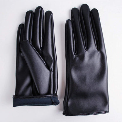Dooway Women'S Short Dress Leather Gloves for Evening Costumes Daily Faux Leather PU 21Cm Apparel & Accessories > Clothing Accessories > Gloves & Mittens DooWay   