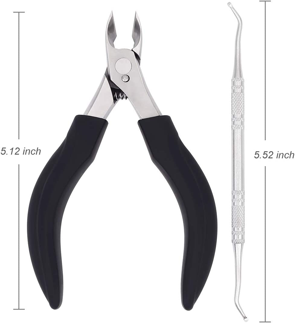 SZQHT Precision Nail Clippers Tool for Thick or Ingrown Toenails Trimmer Surgical Grade Stainless Steel Includes Safety Tip Cover Health & Beauty > Personal Care > Cosmetics > Cosmetic Tools > Nail Tools LY   