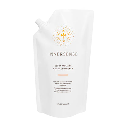 Innersense Organic Beauty - Natural Color Radiance Daily Conditioner | Non-Toxic, Cruelty-Free, Clean Haircare (32 Oz Refill Pouch) Health & Beauty > Personal Care > Hair Care INNERSENSE 32 Ounce Refill Pouch  