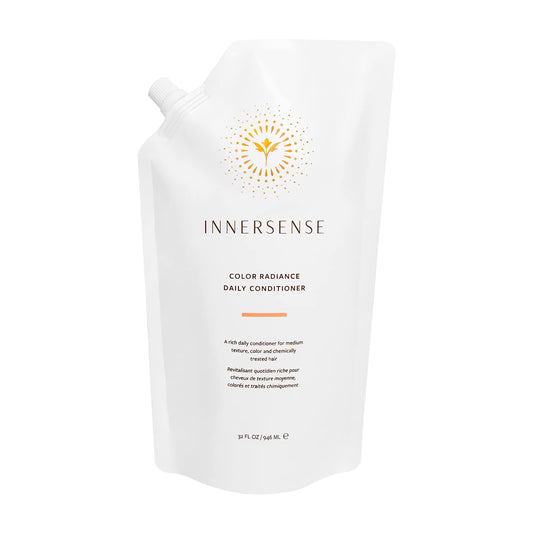 Innersense Organic Beauty - Natural Color Radiance Daily Conditioner | Non-Toxic, Cruelty-Free, Clean Haircare (32 Oz Refill Pouch) Health & Beauty > Personal Care > Hair Care INNERSENSE 32 Ounce Refill Pouch  
