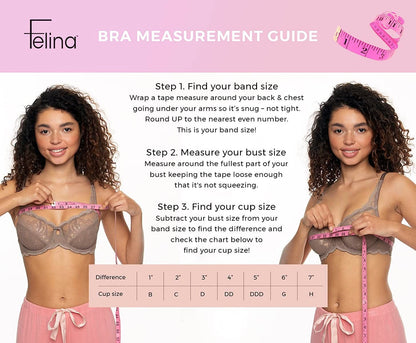 Felina Paramour Sensational Seamless Unlined Bra