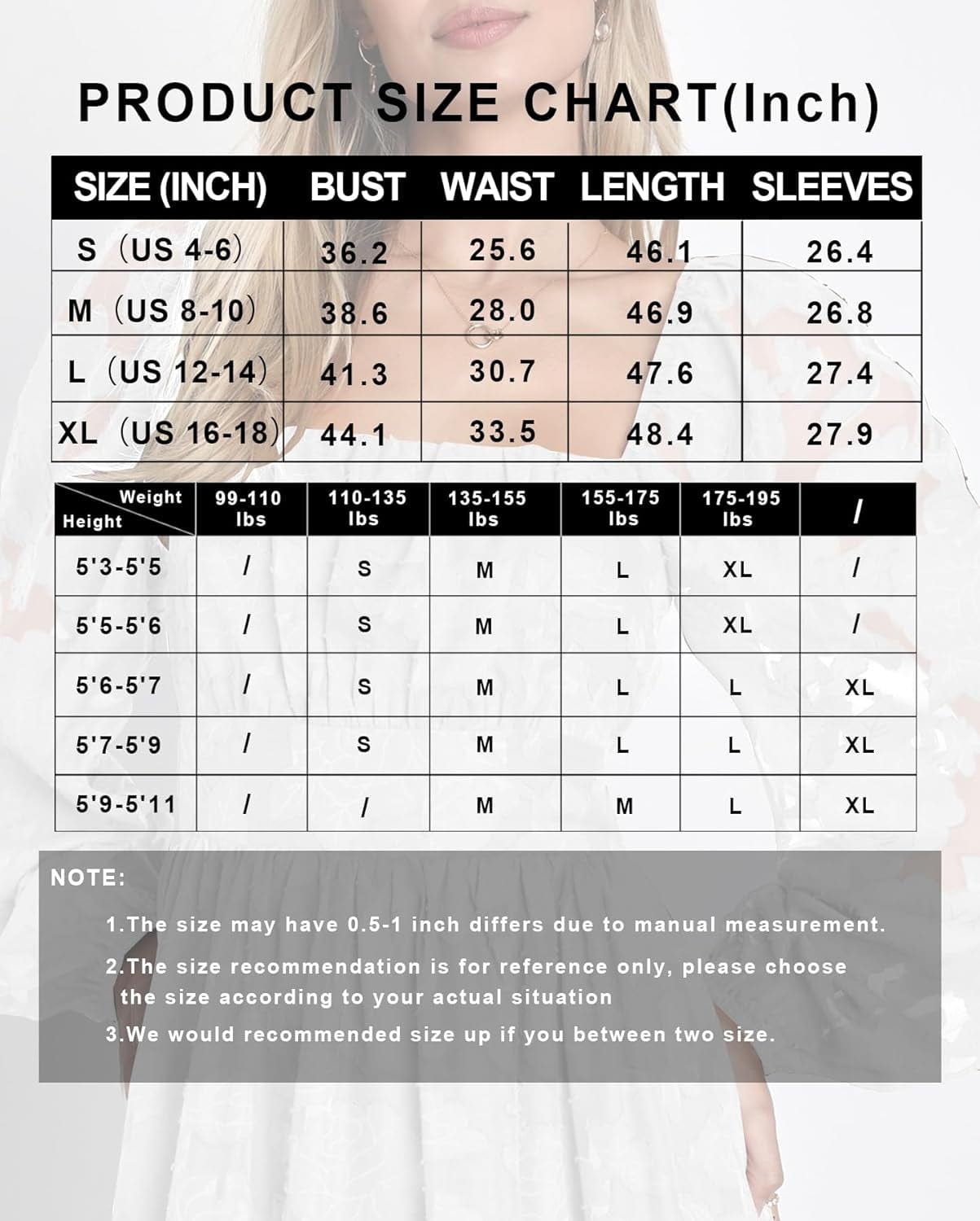 Ferlema Women'S 2023 Fall Dresses Floral Lace Long Sleeve Elastic High Waist a Line Flowy Party Midi Dress