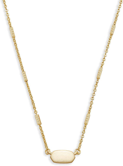 Fern Pendant Necklace for Women GOLD-PLATED