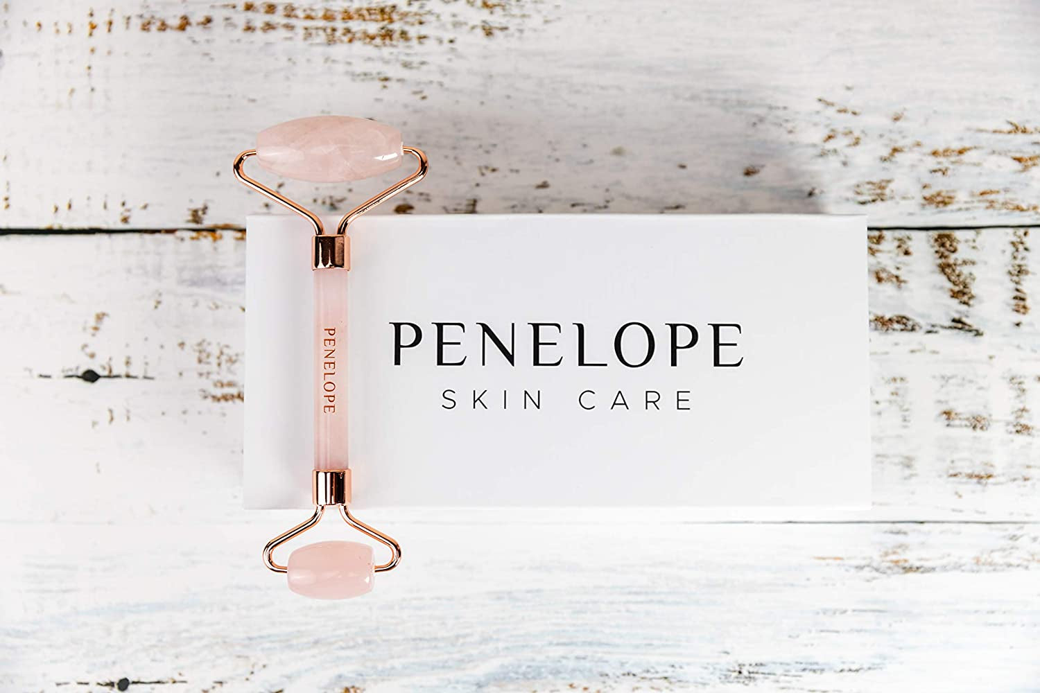 Rose Quartz Face Roller - Facial Roller and Skin Massage Tool with Authentic Rose Quartz Stone - Face Relaxer Gua Sha Roller - under Eye Roller by Penelope Skincare… (Rose Quartz) Health & Beauty > Personal Care > Cosmetics > Cosmetic Tools > Skin Care Tools PENELOPE SKINCARE   