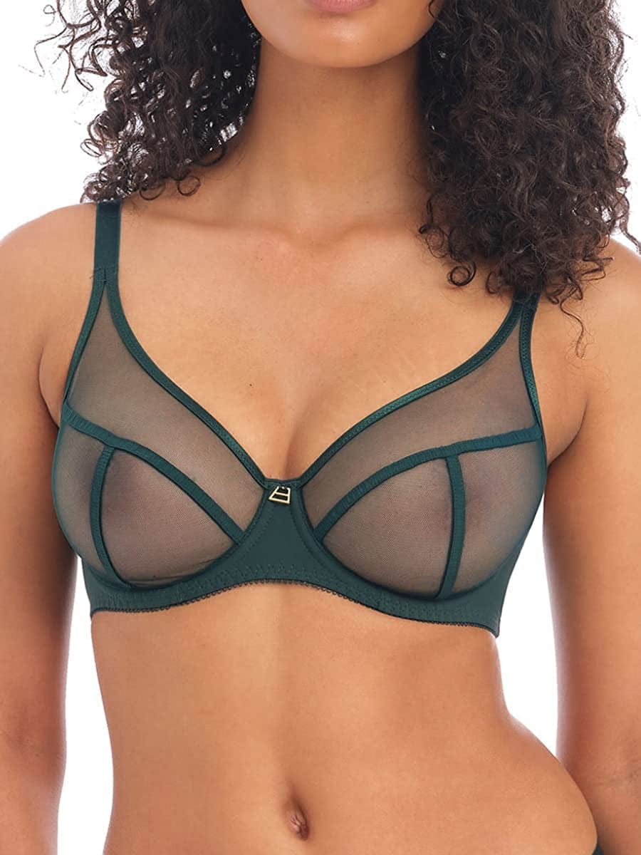 Freya Women'S Snapshot Underwire High Apex Bra Deep Emerald / (34) 34C