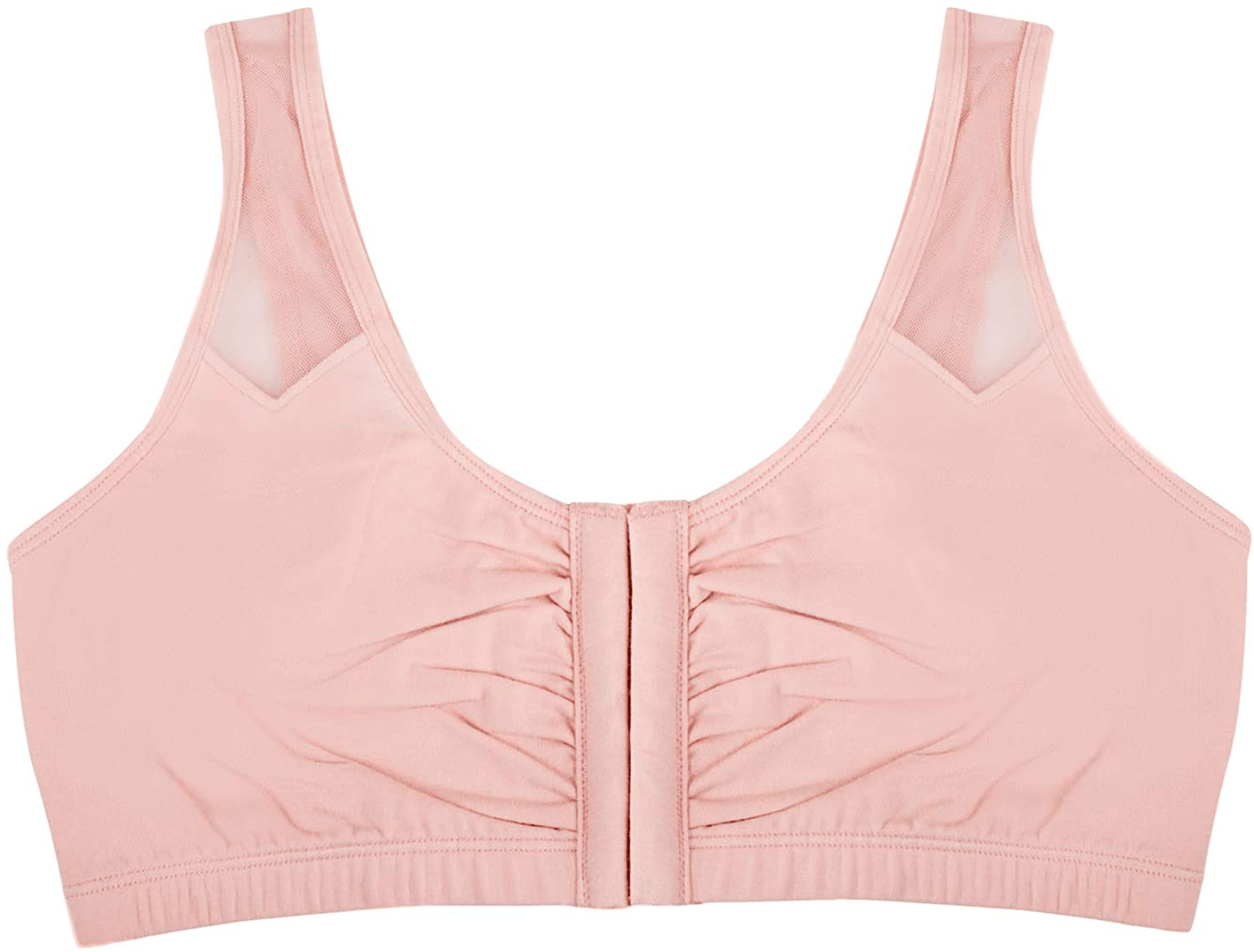 Fruit of the Loom Women'S Comfort Front Close Sport Bra with Mesh Straps Apparel & Accessories > Clothing > Underwear & Socks > Bras Kylie Max   