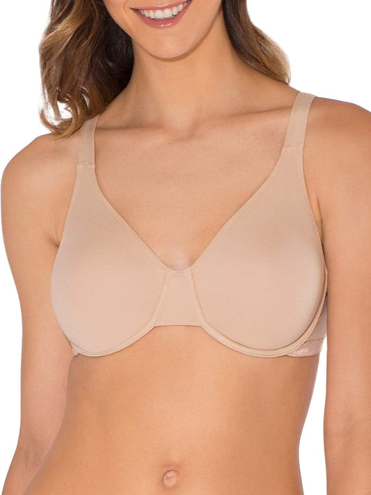 Fruit of the Loom Women'S Cotton Stretch Extreme Comfort Bra Heather Grey/ White / 42D