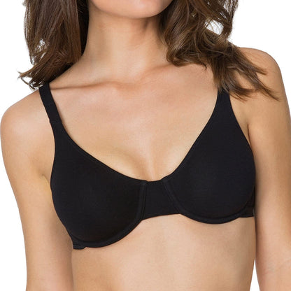 Fruit of the Loom Women'S Stretch Cotton Extreme Comfort Underwire Bra Black Hue / (38) DD