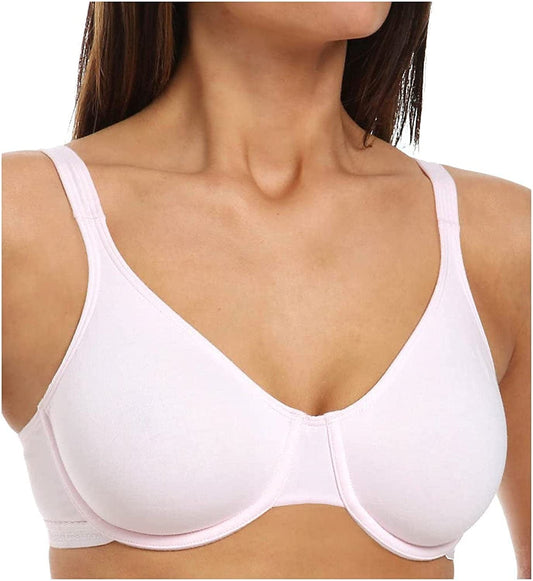 Fruit of the Loom Women'S Stretch Cotton Extreme Comfort Underwire Bra Bittersweet Pink / (36) B