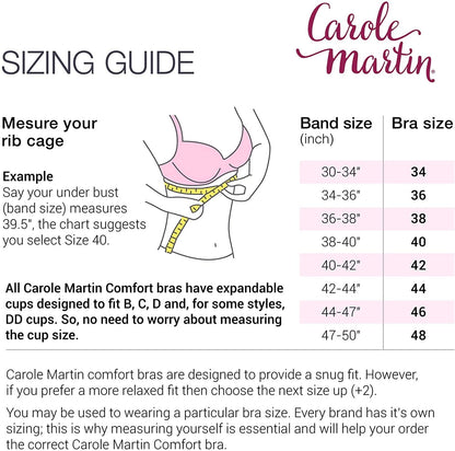 Full-Freedom Comfort Front Closure Bra for Women, Wireless