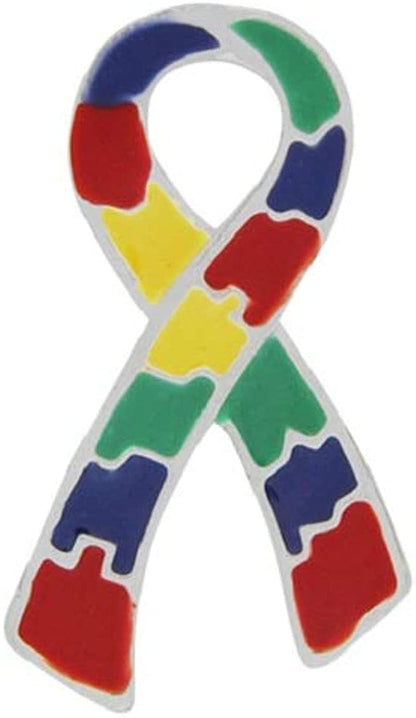 Fundraising for a Cause | Autism Puzzle Piece Pin – Awareness or Fundraising Pin for Autism & Asperger’S Spectrum Disorder (1 Pin - Retail) Autism Ribbon Lapel Pin