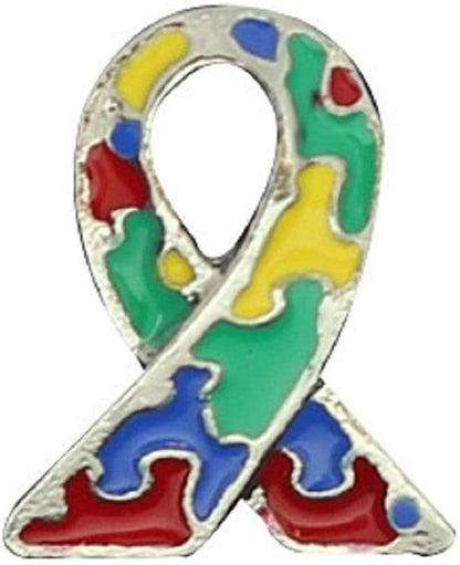 Fundraising for a Cause | Autism Puzzle Piece Pin – Awareness or Fundraising Pin for Autism & Asperger’S Spectrum Disorder (1 Pin - Retail) Multi Color