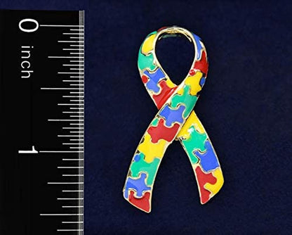 Fundraising for a Cause | Autism Puzzle Piece Pin – Awareness or Fundraising Pin for Autism & Asperger’S Spectrum Disorder (1 Pin - Retail)