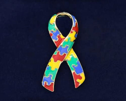Fundraising for a Cause | Autism Puzzle Piece Pin – Awareness or Fundraising Pin for Autism & Asperger’S Spectrum Disorder (1 Pin - Retail)
