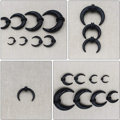 Generic 8Pcs Ear Stretching Kit Acrylic Body Piercing Kit Acrylic Tapers and Plugs Spiral Taper Tunnels Septum Horn Ear Expansions for Men Women Body Jewelry Apparel & Accessories > Jewelry > Body Jewelry Generic   