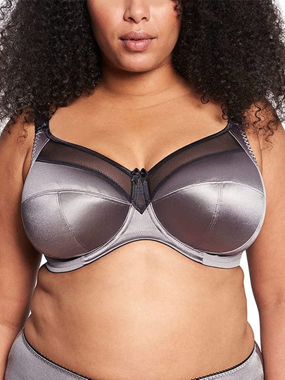 GODDESS Women'S Keira Underwire Banded Bra Titanium / 38I