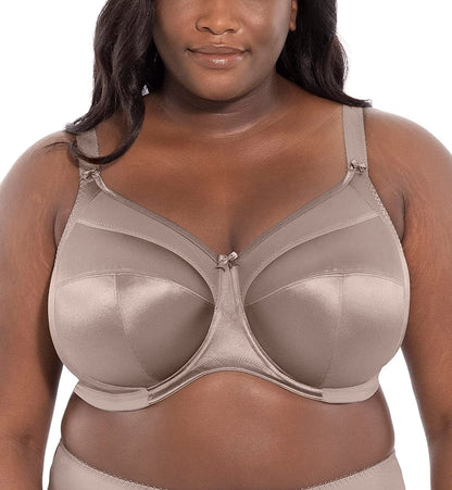 GODDESS Women'S Keira Underwire Banded Bra Pebble / 34N
