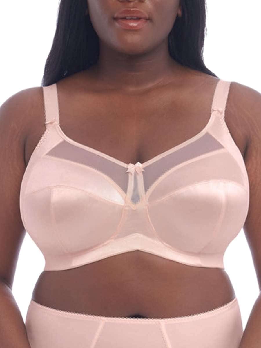 GODDESS Women'S plus Size Keira Wireless Soft Cup Bra Pearl Blush / DD