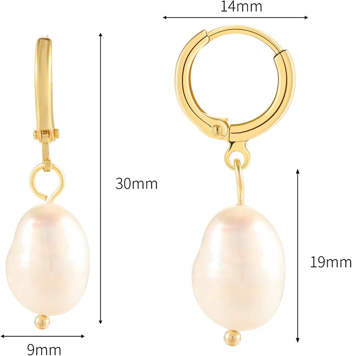 Gold Huggie Small Hoop Earrings with Charm Personalized Snake/Evil Eye/Star/Cross/Lock/Key 18K Gold Plated Crystal Drop Dangle Earrings for Women