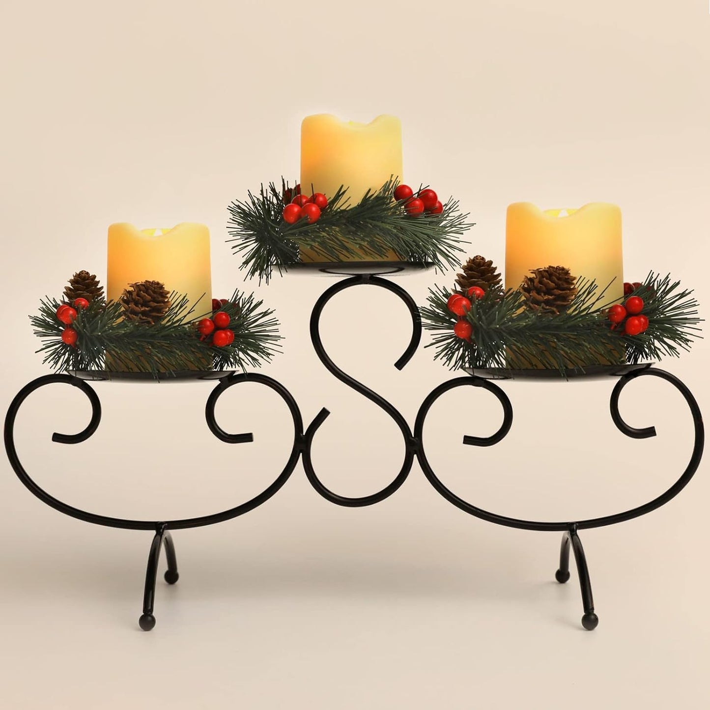 Gold Votive Candle Holders 12Pcs Assorted Gold Mercury Glass Votives Tealight Candle Holder Gold Candle Holders for Table Centerpiece Wedding Bridal Shower Engagement Party Festival Holiday Home Decor Black