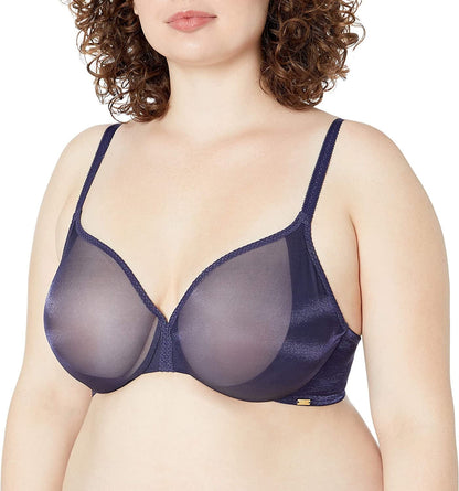 Gossard Women'S Glossies Sheer Bra Midnight Blue / 30B