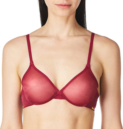 Gossard Women'S Glossies Sheer Bra Berry Burst / 32A
