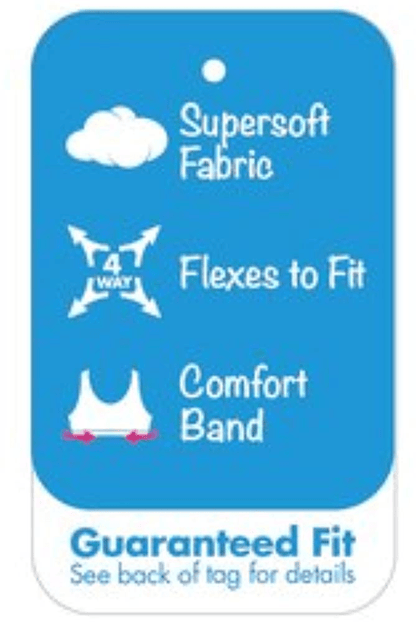 Hanes Big Girls Seamless Comfortflex Fit Cozy Pullover Bra 2-Pack Apparel & Accessories > Clothing > Underwear & Socks > Bras Kylie Max   