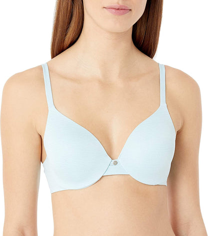 Hanes Ultimate Underwire Bra, Low-Cut T-Shirt Bra, Convertible Underwire Bra, Convertible Underwire T-Shirt Bra Stripe Country Spearmint / Comfortable / 36C