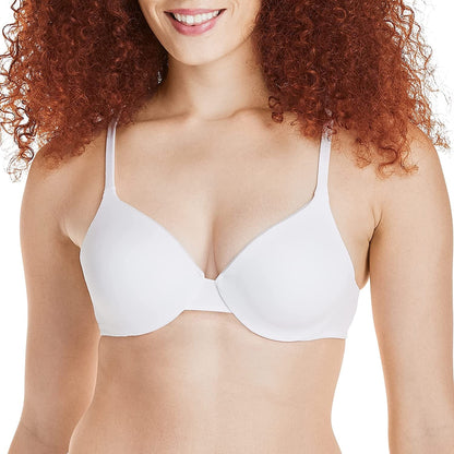 Hanes Ultimate Underwire Bra, Low-Cut T-Shirt Bra, Convertible Underwire Bra, Convertible Underwire T-Shirt Bra White / Underwire / 38DD