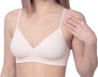 Hanes Women'S Cozy Seamless Wire-Free Bra