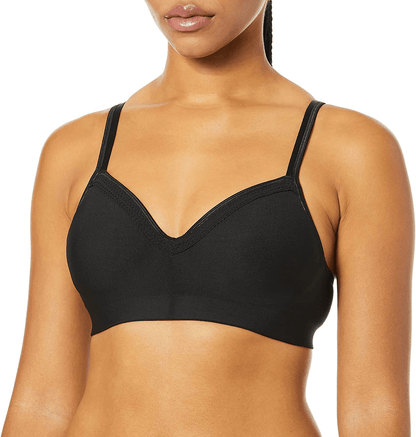 Hanes Women's SmoothTec ComfortFlex Fit Wirefree Bra MHG199 Black / XX-Large