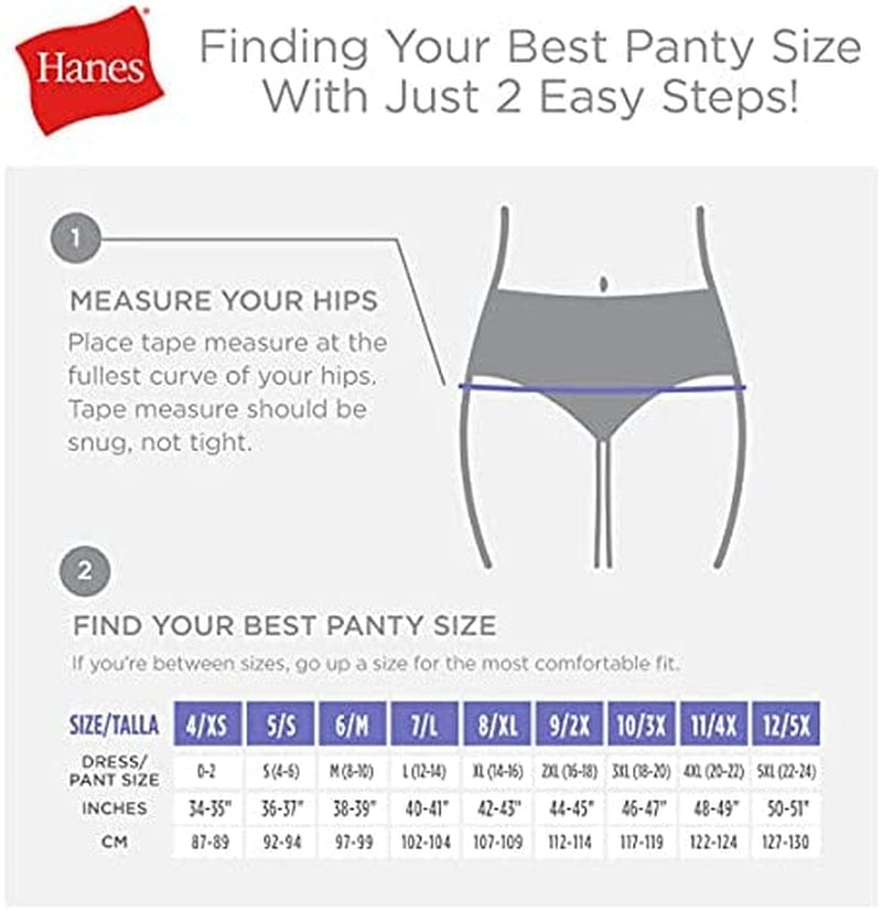 Hanes Women'S Stretch Panties, Moisture-Wicking Cotton Underwear, 10-Pack (Colors May Vary)