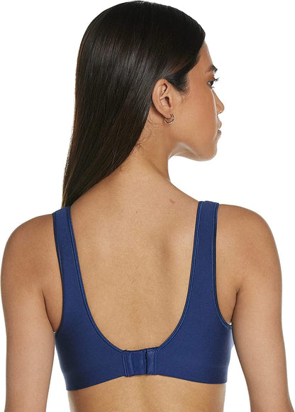 Hanes Womens Wireless Bra with Cooling, Seamless Full-Coverage T-Shirt Bra (Retired Colors)