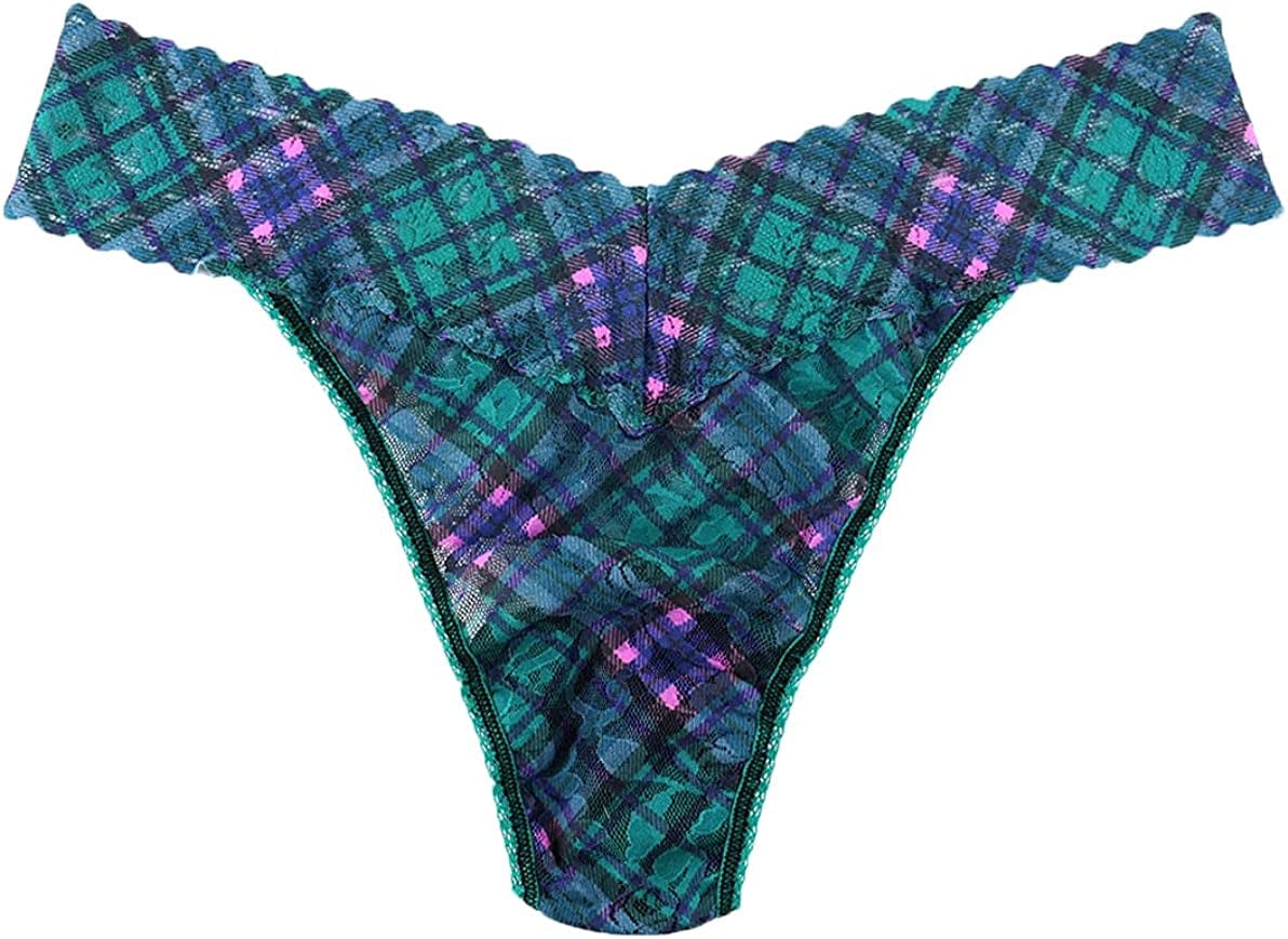 Hanky Panky Decades 90S Plaid Original Rise Thong