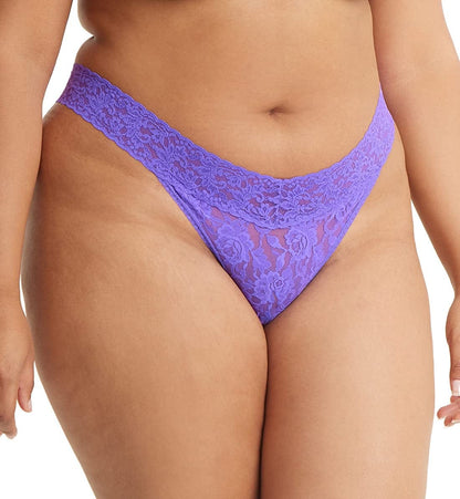 Hanky Panky, plus Size Original Rise Thong, One Size (14-24) Vivid Violet / One Size Plus