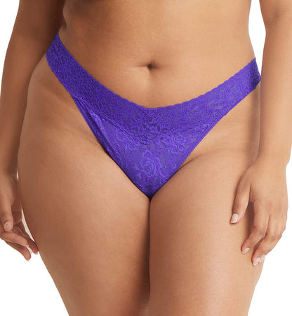 Hanky Panky, plus Size Original Rise Thong, One Size (14-24) Majestic Purple / One Size Plus