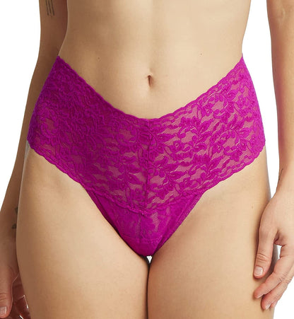 Hanky Panky, Retro Thong, OS Fits 0-12 Countess Pink / One Size