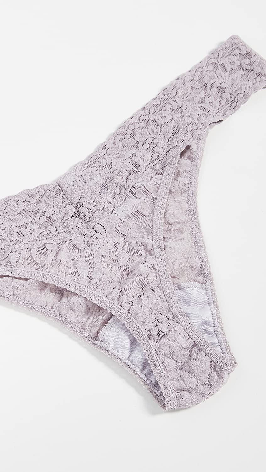 Hanky Panky, Signature Lace plus Thong 5 Pack Print Box, One Size (14-24)